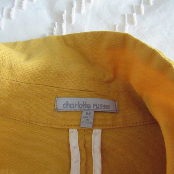 Charlotte Russe Yellow Jacket - Picture 2 of 2